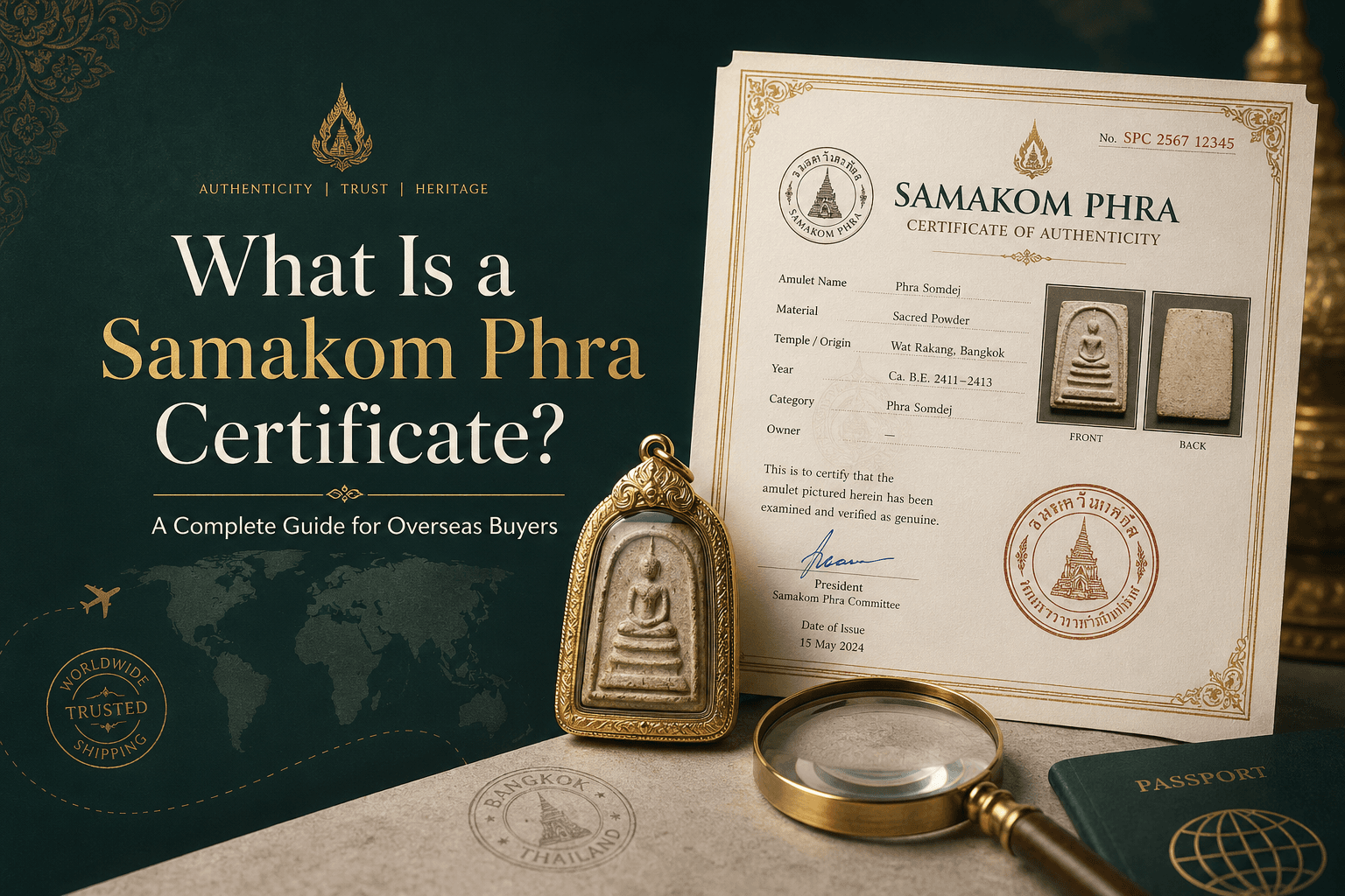 What Is a Samakom Phra Certificate? A Complete Guide for Overseas Buyers